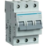 Авт.вык. Hager MC306A 3P 6kA 6A