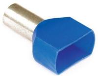 Наконечники-гильзы  двойн. 2,5/10 (500шт/уп) ДКС